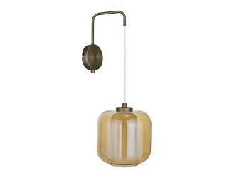 Настенный  светильник 33 ИДЕИ WLL408.01.17.002ABM-M03AM