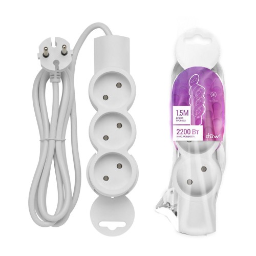 Удлинитель Duwi 3гн 1,5м б/з 32001 4, купить в Минске по самой низкой цене