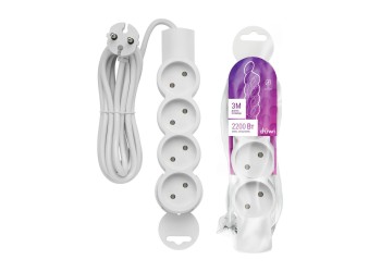 Удлинитель Duwi 4гн 3м б/з 32010 6