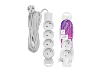 Удлинитель Duwi 4гн 5м б/з 32011 3