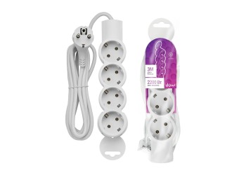 Удлинитель Duwi 4гн 3м с/з 32012 0