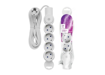 Удлинитель Duwi 4гн 5м с/з 32015 1