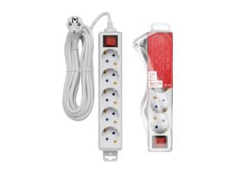 Удлинитель Duwi 5гн 5м с/з 32063 0