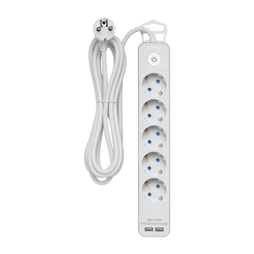 Удлинитель Duwi 2хUSB 5гн 3м с/з 32068 5, купить в Минске по самой низкой цене