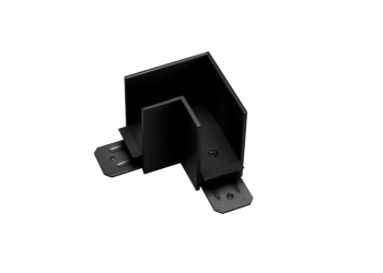 Соединитель угловой внутренний EKS черный 0У-00001345