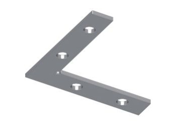 Соединитель угловой горизонтальный для профиля S-25 EKS Colibri 0У-00001457