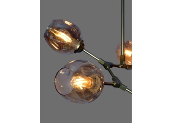 Подвесная люстра Elvan LU-113/6-Е27-Gl