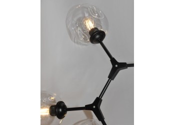 Подвесная люстра Elvan LU-113/8-Е27-Bl