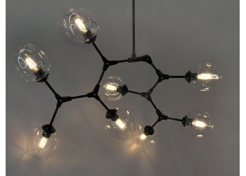 Подвесная люстра Elvan LU-113/8-Е27-Bl