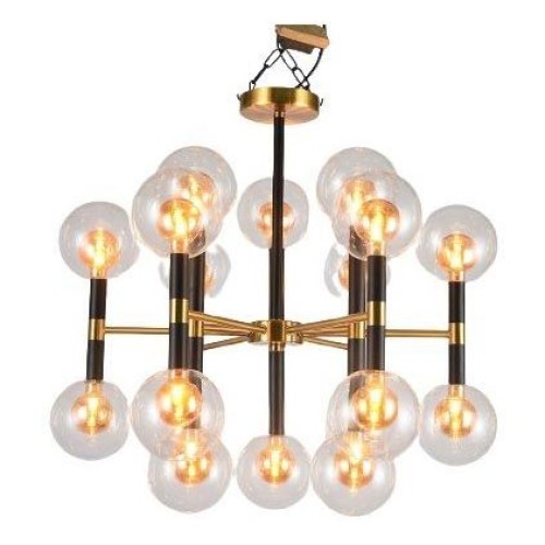 Подвесная люстра Elvan LU-7630/18-G9-GlBkCl, купить в Минске по самой низкой цене