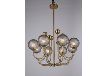 Подвесная люстра Elvan LU-7660/8-G9-GlCl