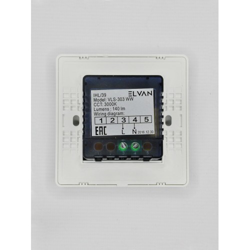Встраиваемый светодиодный светильник Elvan VLS-303-3W-WW, купить в Минске по самой низкой цене