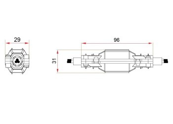 Муфта соединительная Fiberli 11830101