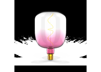 Лампа светодиодная филаментная Gauss E27 5W 1800K розовая 1010802105