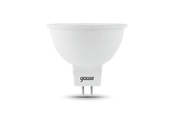 Лампа светодиодная диммируемая Gauss GU5.3 5W 3000K матовая 101505105-D