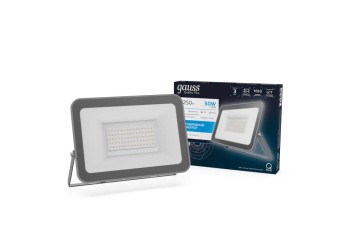 Прожектор светодиодный Gauss Qplus 50W 6500К 690511350