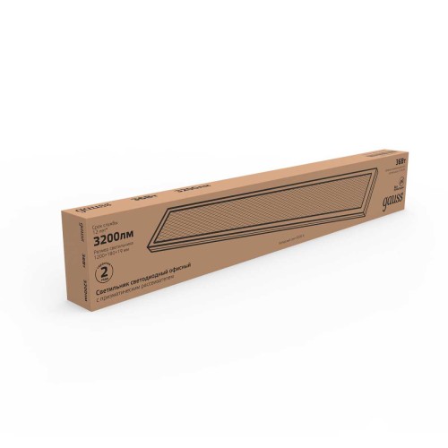 Встраиваемый светодиодный светильник Gauss 860125336, купить в Минске по самой низкой цене