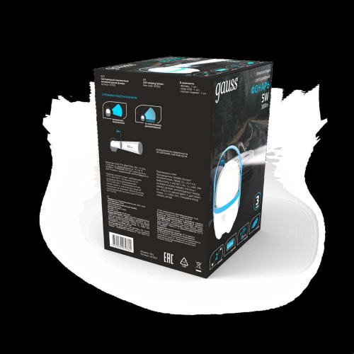 Кемпинговый светодиодный фонарь Gauss GF002, купить в Минске по самой низкой цене