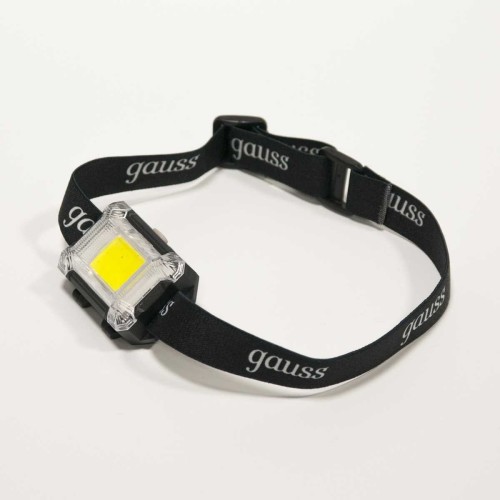 Налобный светодиодный фонарь Gauss от батареек 65х45 180 лм GF304, купить в Минске по самой низкой цене