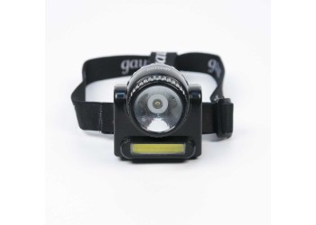 Налобный светодиодный фонарь Gauss аккумуляторный 75х70 180 лм GF309