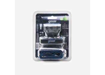 Налобный светодиодный фонарь Gauss аккумуляторный 60х70 100 лм GF401