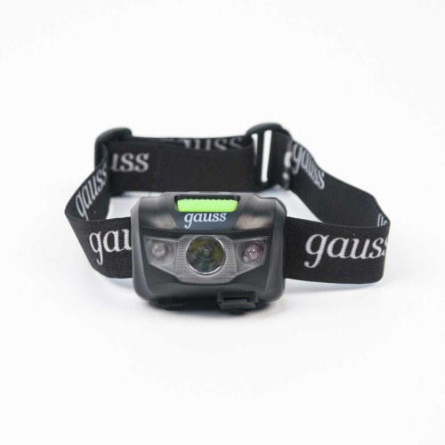 Налобный светодиодный фонарь Gauss аккумуляторный 40х60 130 лм GF405, купить в Минске по самой низкой цене