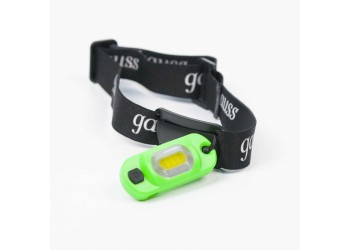 Налобный светодиодный фонарь Gauss аккумуляторный 30х60 150 лм GF408