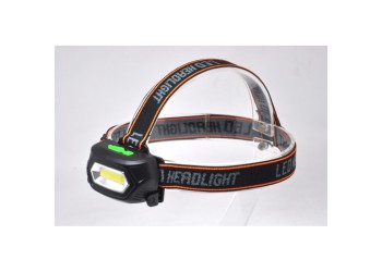 Налобный светодиодный фонарь Gauss аккумуляторный 77х50 200 лм GF409