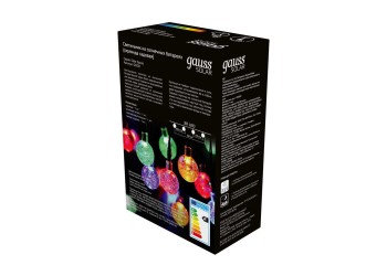 Гирлянда на солнечных батареях Gauss Solar Шары GS031