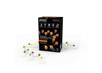 Гирлянда на солнечных батареях Gauss Solar Шары GS034