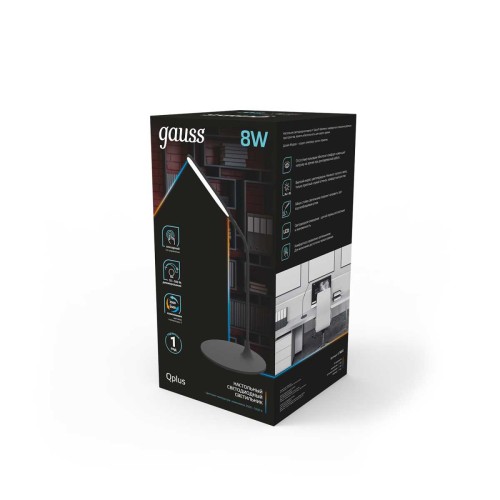 Настольная светодиодная лампа Gauss GT5022, купить в Минске по самой низкой цене