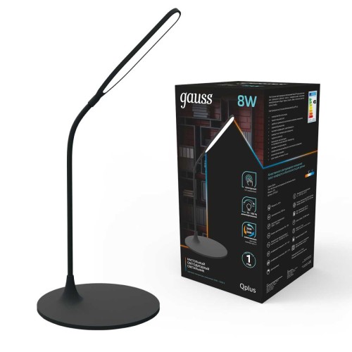 Настольная светодиодная лампа Gauss GT5022, купить в Минске по самой низкой цене