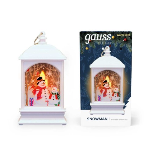 Светодиодный фонарь "Снеговик" Gauss Holiday HL030, купить в Минске по самой низкой цене