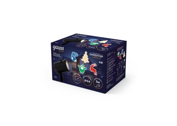 Светодиодный проектор Gauss Holiday HL093