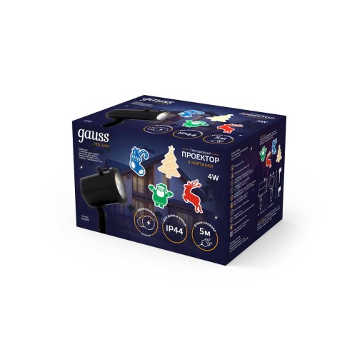 Светодиодный проектор Gauss Holiday HL093, купить в Минске по самой низкой цене