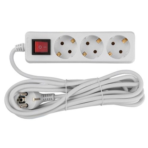 Удлинитель бытовой General GES-16-3x100-3-1,5m-S, купить в Минске по самой низкой цене