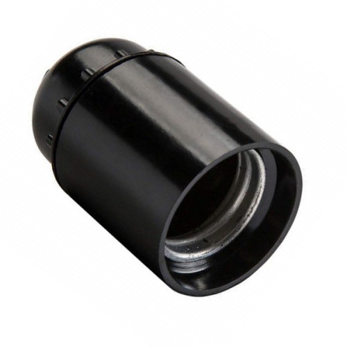 Патрон General GLH-E27-CAR-H-B, карболитовый, Е27, подвесной, без кольца, черный, 1/50/600, купить в Минске по самой низкой цене