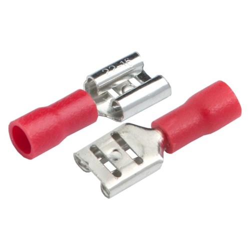 Разъем General РпИм 1,25-5-0,8 (плоский) "мама" GRIM-1,25-5,6 Красный, 100 штук, купить в Минске по самой низкой цене