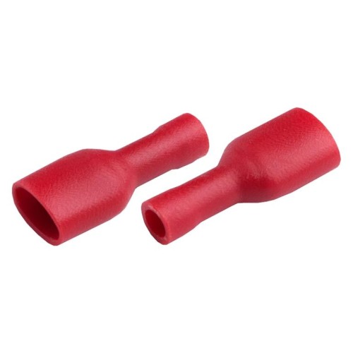 Разъем General РпИмп 1,25-5-0,8 (плоский, изолированный полностью) "мама" GRIF-1,25-5,6 Красный, 100 штук, купить в Минске по самой низкой цене