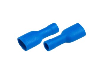 Разъем General РпИмп 2-5-0,8 (плоский, изолированный полностью) "мама" GRIF-2-5,6 Синий, 100 штук