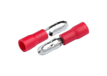 Разъем General РшИп 1,25-5-4 (штекерный) "папа" GRPP-1,25-21 Красный, 100 штук