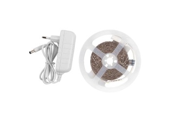 Лента светодиодная General GLS-2835-60-4.8-12-IP20-PRO-3-5-KIT готовый комплект 5м с адаптером