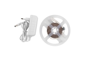 Лента светодиодная General GLS-2835-60-4.8-12-IP20-PRO-6-3-KIT готовый комплект 3м с адаптером