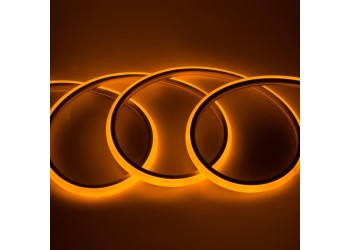 Лента "Гибкий Неон" General GLS-2835-120-9.6-220-BNL-IP67-Y катушка 50м