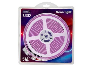 Лента "Гибкий Неон" General GLS-2835-120-9.6-12-NL-IP67-P блистер 5м