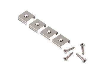 Скоба крепления General с шурупом для профиля GAL-12-16-С-IP20 10шт в уп.