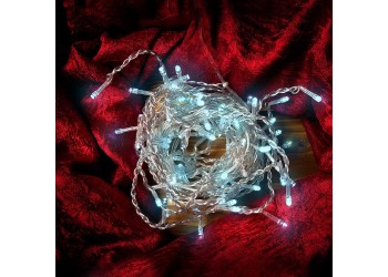 Гирлянда новогодняя General "Нить" GLFG-200-1000-IP20-X-6  200 диодов 10м с контроллером 8 режимов