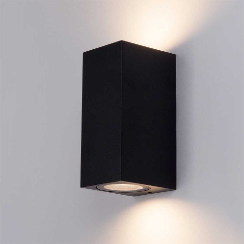 Фасадный светильник General GWL-2MR16-GU10-S-IP65 BLACK, купить в Минске по самой низкой цене