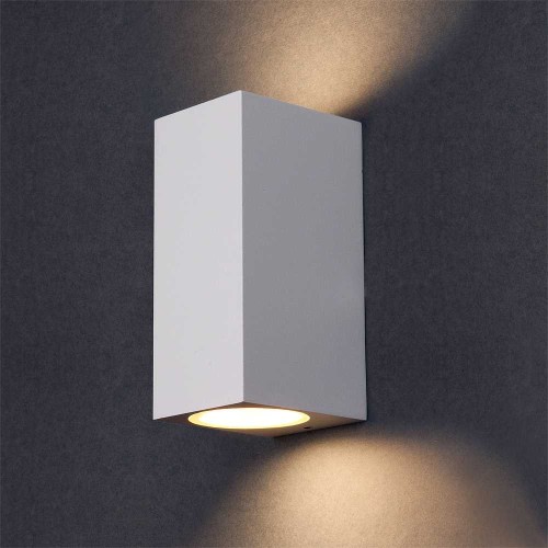 Фасадный светильник General GWL-2MR16-GU10-S-IP65 WHITE, купить в Минске по самой низкой цене