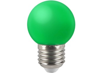 Лампа General GLDEN-G45PB-5-230-E27 GREEN